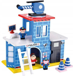 Wooden Police Station Police Children