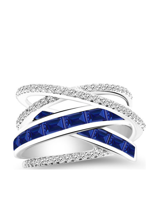 Chrilia Damentrikot mit Diamant aus Weißgold 18K