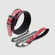 Halsband in Roter Farbe