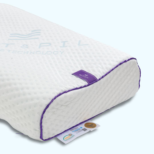 Mat&Pil Memory-Schaum Anatomisches Kopfkissen 55x36cm