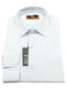 Long Sleeve Shirt in Wide Line Light Blue
