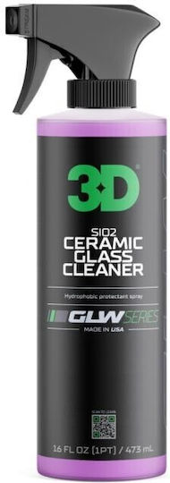 3d Glw Series Sio2 Ceramic Glass Cleaner Κεραμικό Καθαριστικό Τζάμια 470ml