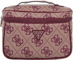 Guess Berta Γυναικειο Beauty Case Μπορντο