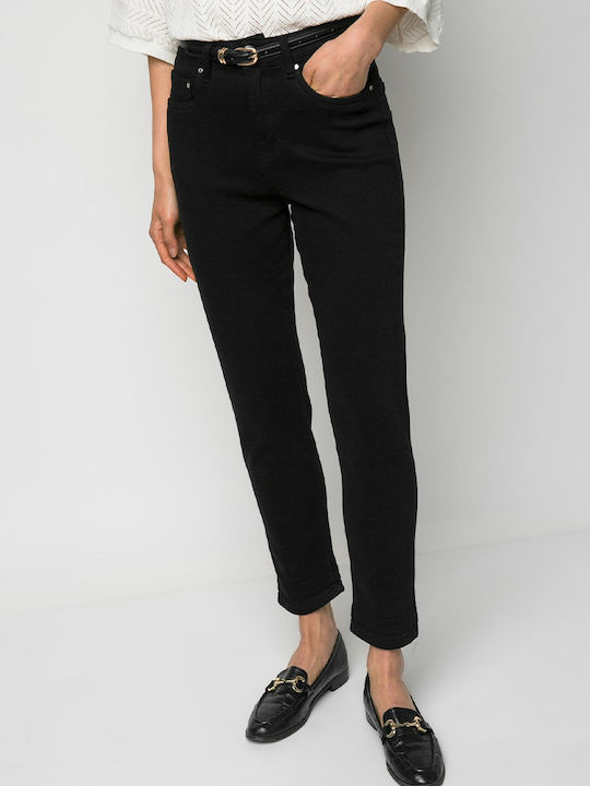 Donna Martha Pantaloni Dama Tesatura High Rise ...