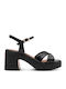 Leather Sandals Black