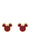 Disney Mickey Mouse Kids Stud Earrings with Stones Made of Steel