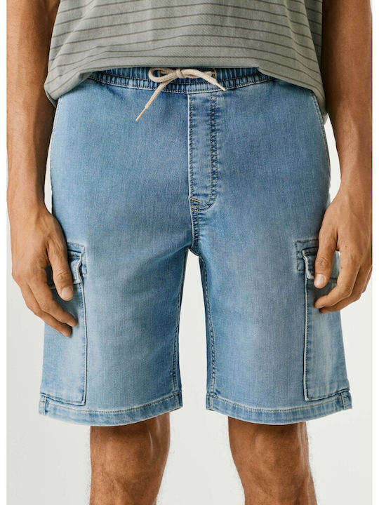 Men's Denim Blue Shorts