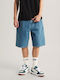 Men's Denim Shorts Blue