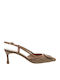 Leder Pumps Braune