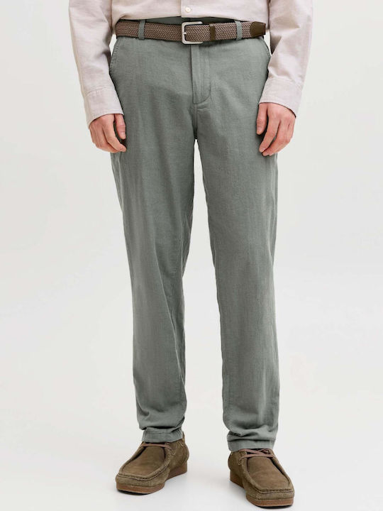 Jack & Jones Chino Trousers in Tapered Leg Green