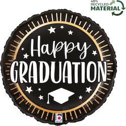 18"" Round Balloon Happy Graduation