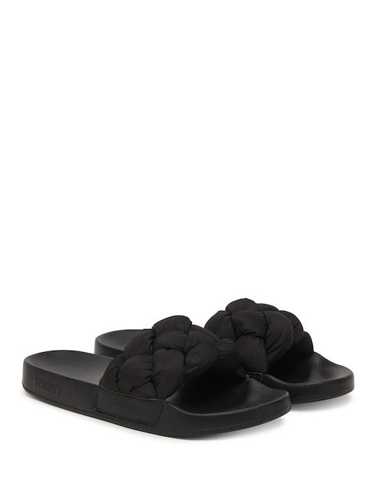 Tommy Hilfiger Slides in Black Colour