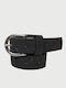 Leather Women's Belt Black