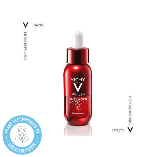 Vichy Liftactiv Collagen Specialist 16 Bonding Serum Hidratant și Anti-îmbătrânire pentru Strălucire și Tonifiere Față 30ml