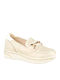 Damen Mokassins in Gold Farbe