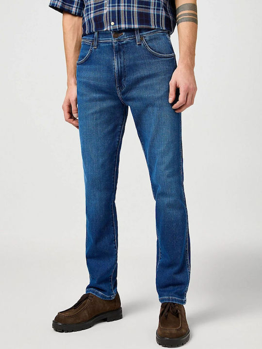 Wrangler Larston Ανδρικό Παντελόνι Τζιν Ελαστικ...
