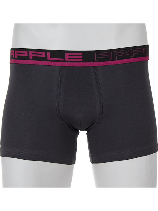 Apple Boxer 0110950 Ανδρικό Μποξεράκι Ανθρακί