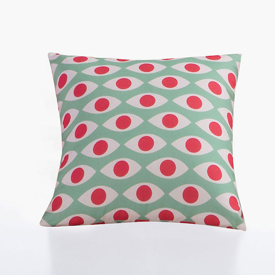 Nef-Nef Homeware Калъф За Възглавница Option Aqua Aqua 40x40 См Nef-Nef Homeware Калъф За Възглавница Option Aqua Aqua 40x40 См