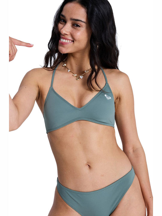 Roxy Topuri De Bikini Triunghi Agave Verde