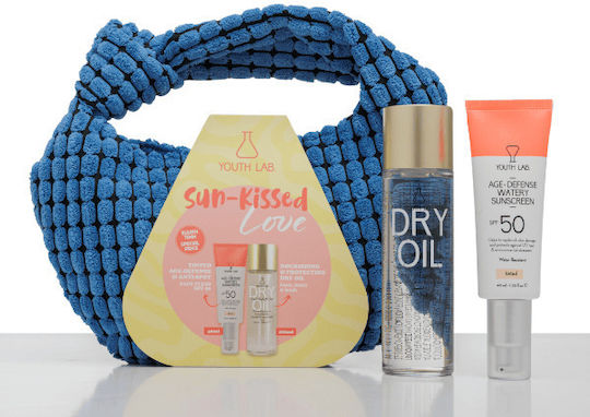 Youth Lab. Sun-Kissed Love Sonnencreme-Set mit Gesichts-Sonnencreme SPF50 mit Farbe 3 Stück