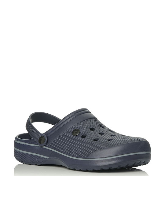 Sunshine Herren Holzschuhe Blau