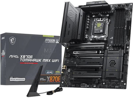MSI MAG X870E TOMAHAWK MAX WIFI Motherboard ATX με AMD AM5 Socket 7E59-018R