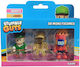 Just Toys Miniatur-Spaßspielzeug Helden 4 Stolp...