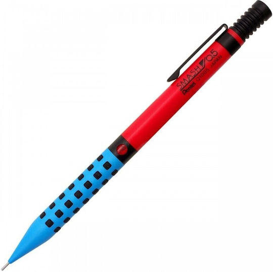 Pentel Smash 0.5mm Red Blue Axis Q1005-bsks Kitera Mechanical Pencil 4573236999951