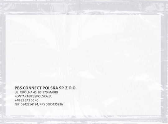 Office Products Plastic Binder Pockets for A4 Documents 500 Pieces Office Products