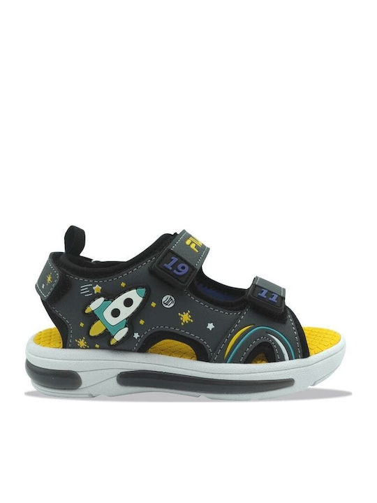 FILA Kids' Sandals with Hoop & Loop Closure and...