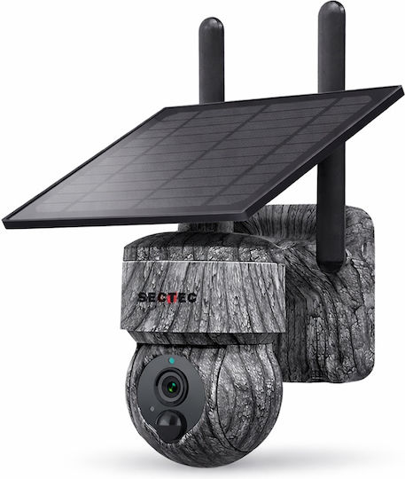 Sectec St-517c 4g 3mp Version Hunting Camera App Solar Panel Robotic Motion 7800mah/ip65