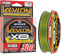 Konger Kevlon X8 Green 300m 0.12mm 250160012