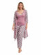 Angel's Secret Summer Women's Pyjamas Set Pink