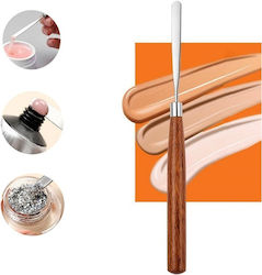 Σπάτουλα Εύκαμπτη Gel & Nail Art Ξύλινη Λαβή 15.5cm 2omo74