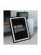 Quote Poster Persistence John Dewey Pq162 21cm X 30cm Μαύρη Ξύλινη Κορνίζα