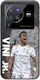 Калъф Football Stars Vinicius Junior Vivo X80 Pro Черен TPU Силикон