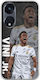 Калъф Football Stars Vinicius Junior Oppo Reno 8T 5G Гъвкав TPU Прозрачен Силикон