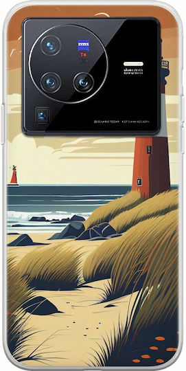 Husă Lighthouse Vivo X80 Pro Flexibil TPU Silicon Transparent
