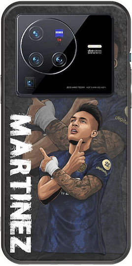 Husă Football Stars Lautaro Martinez Vivo X80 Pro Negru TPU Silicon