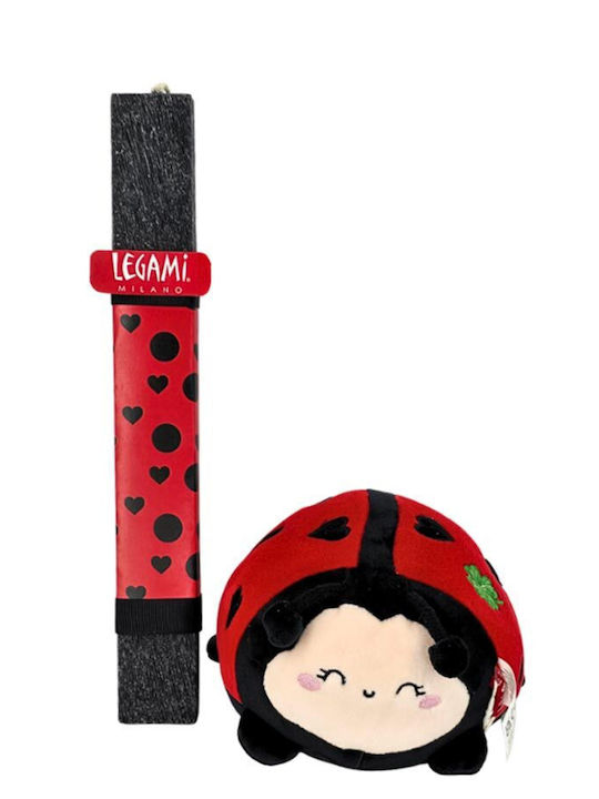 Χειροποίητη Αρωματική Λαμπάδα Κορίτσι Ladybag Μικρό Λούτρινο Legami