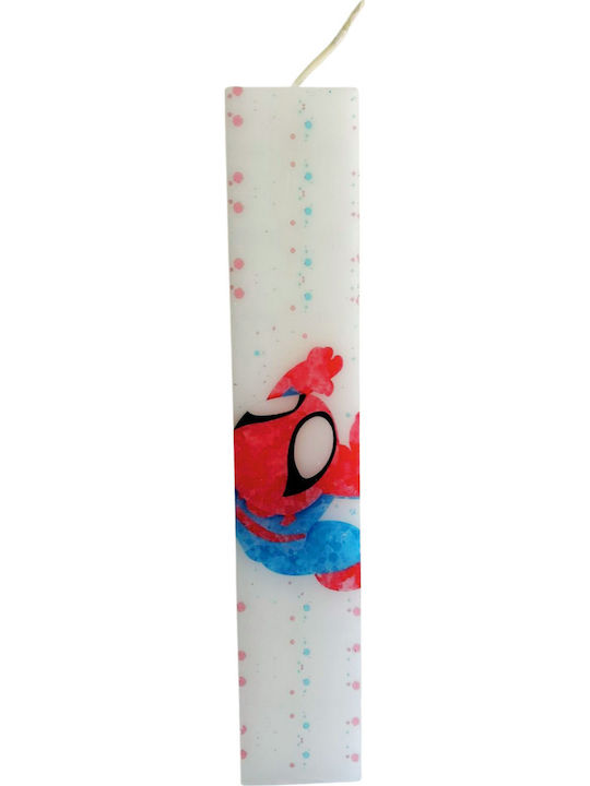 Easter Candle Spiderman Boy – Children's Candle Design Es20033