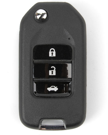 Κέλυφος Κλειδιού Αυτοκινήτου Honda Accord City Civic Cr-v 3 Κουμπιά Hon66