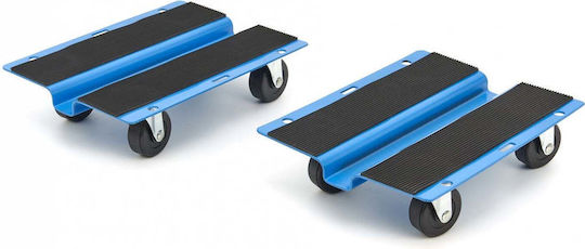Set Cărucioare de Transport pentru Uz General 2x250kg 250x200mm Hbm
