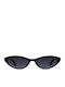 Meller All Unisex Sunglasses With Black Horn-Rimmed Frame And Black Polarized Lens OZ-TUTCAR