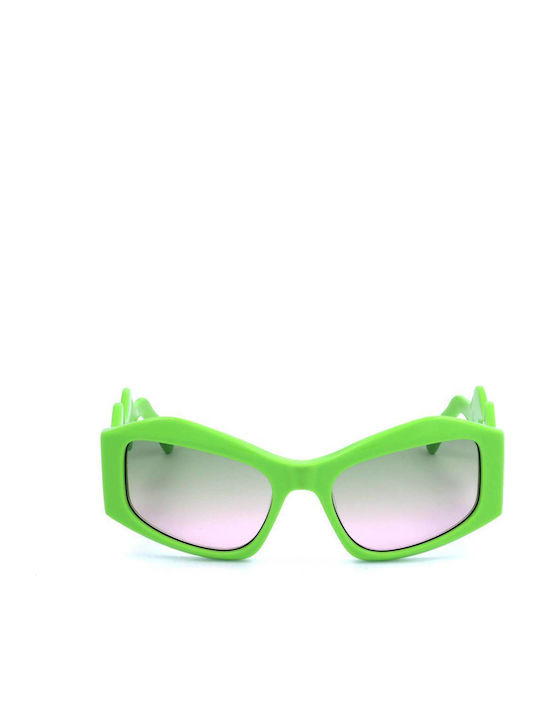 GCDS Women’s Sunglasses With Green Frame And Green Lens GD0023 93P
