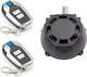 Alarmă Antifurt pentru Motocicletă și Bicicletă 12v Techstar Sirenă 120-125db Impermeabilă Ip55 Reîncărcabilă Usb-c 700mah 2 Telecomenzi 7 Niveluri de Sensibilitate Localizare