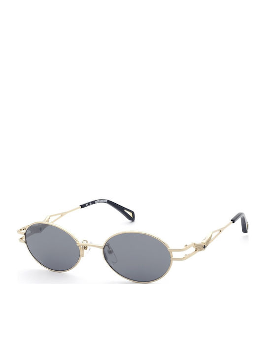 Zadig & Voltaire Women's Sunglasses With Gold Frame And Gray Lens