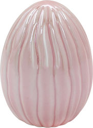 Keramik Ei F8,5×11,5 cm in Somon Rosa Perla Keskor 68270