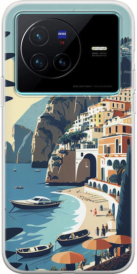 Husă Amalfi Coast Vivo X80 Flexible TPU Silicon Transparent