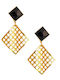 Touch Black Earrings 2189 3 Black